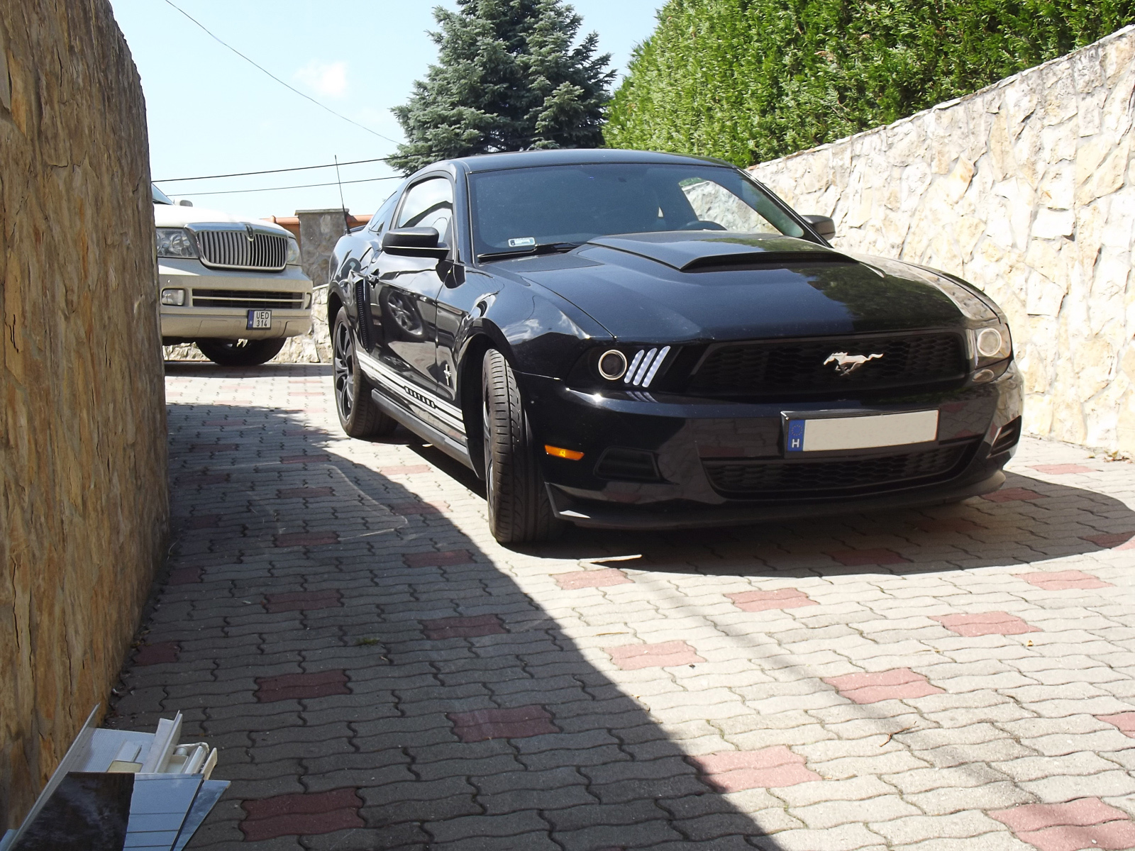 Ford Mustang autó kárpitozás