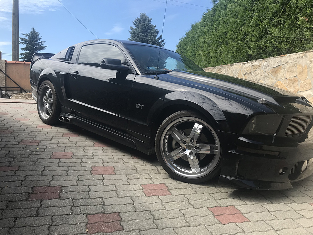 Ford Mustang autó kárpitozás