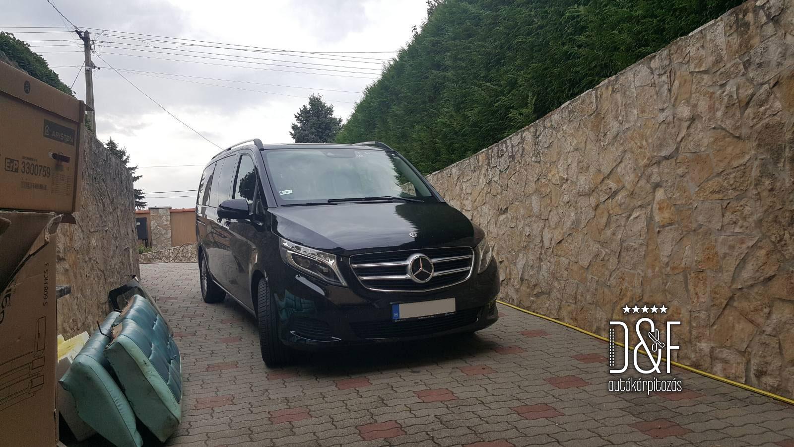 Mercedes kisbusz kárpitozás