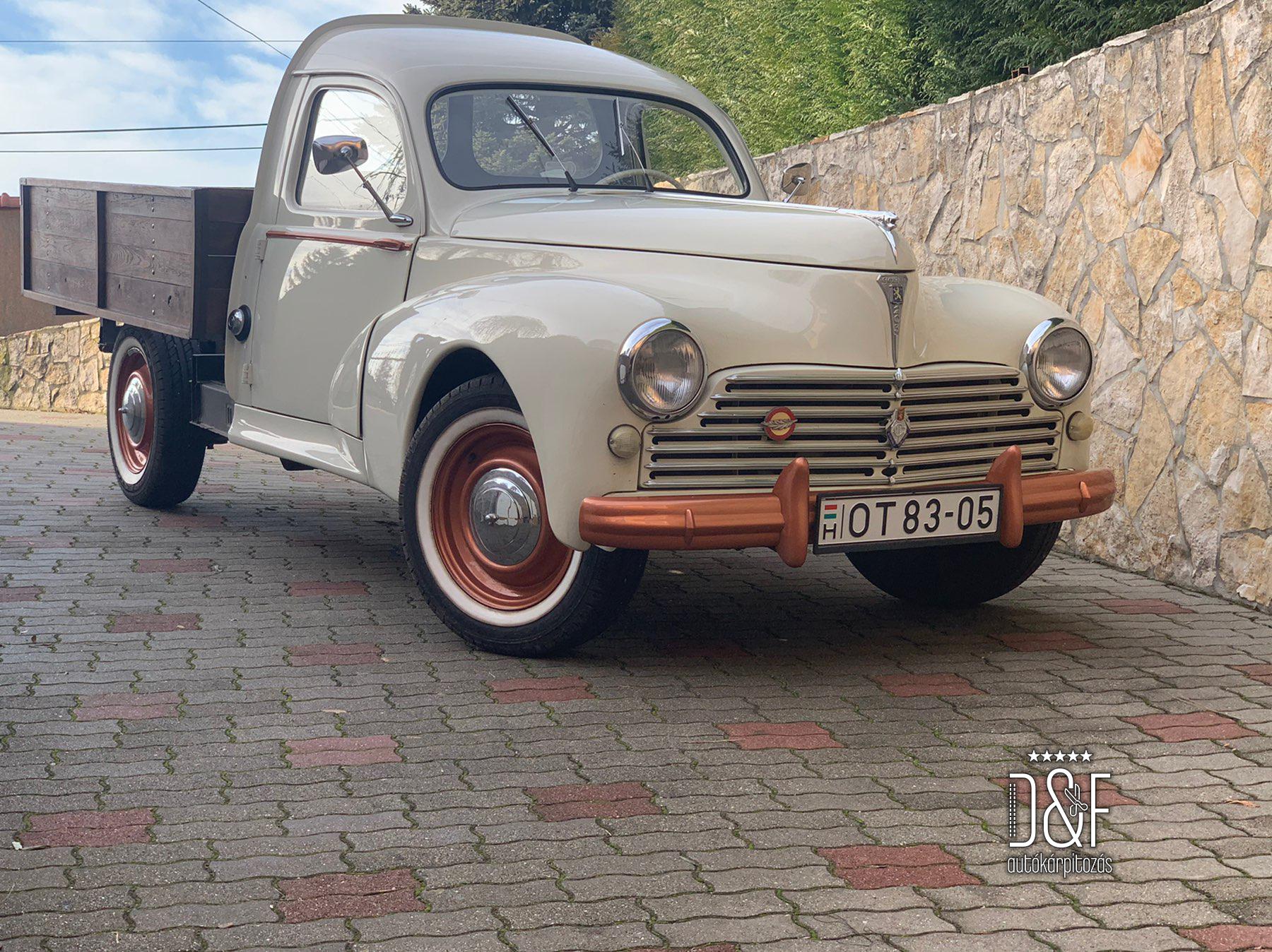 Peugeot tető és ajtó kárpitozás