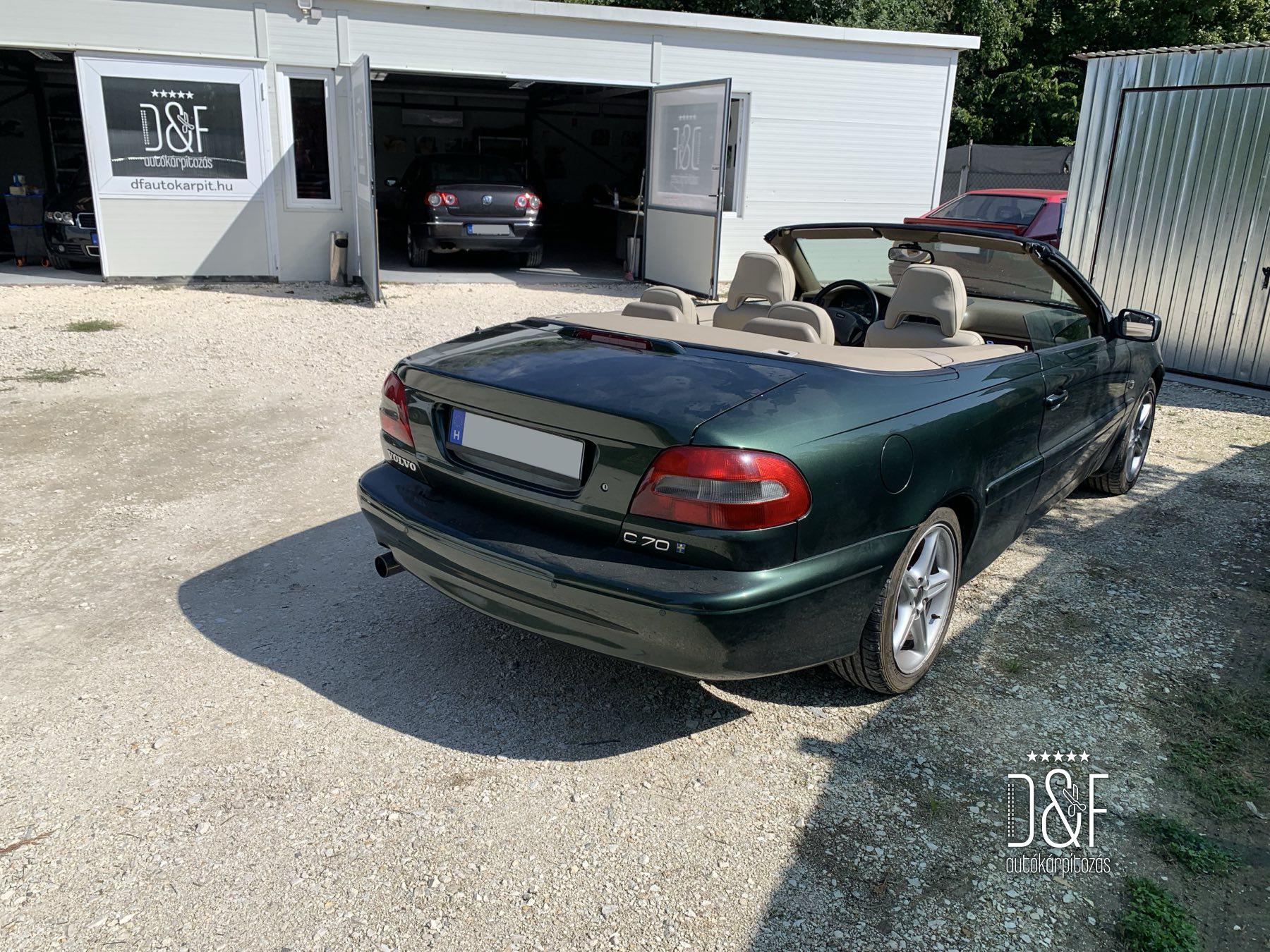 Volvo C70 – Egyedi bőr belső