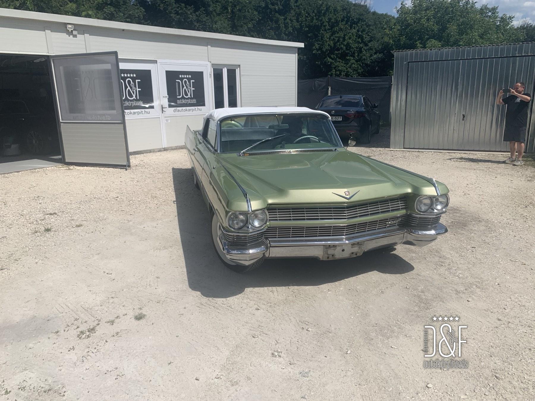 Cadillac DeVille Cabrio – Új cabrio tető készítés