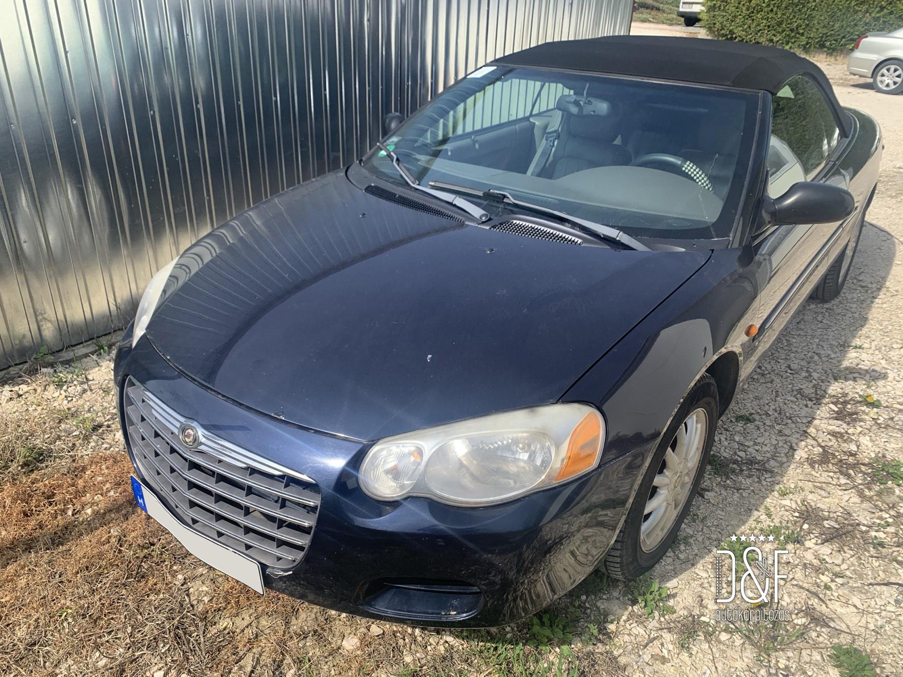 Chrysler Stratus Cabrio – Cabrio tető készítés