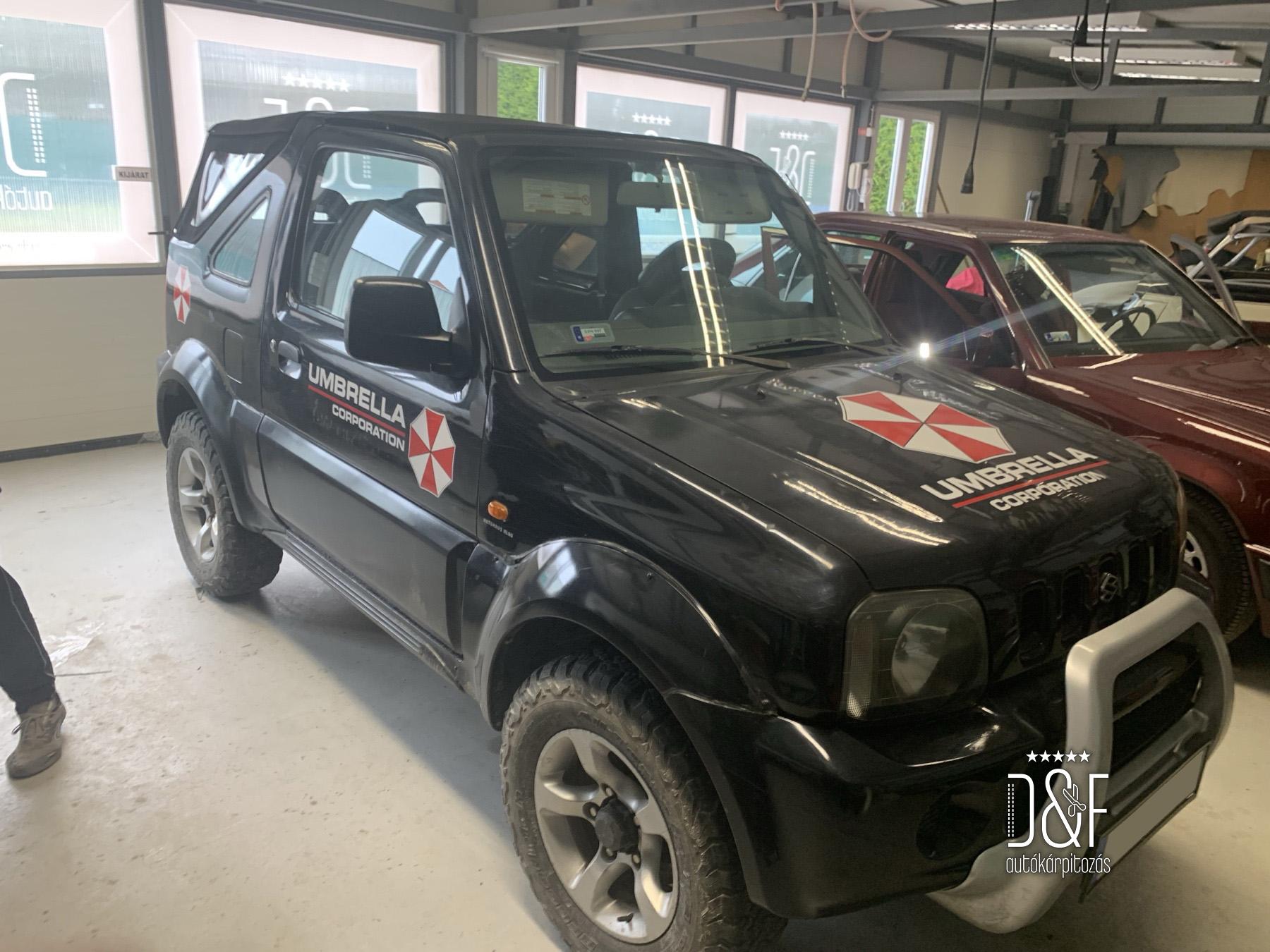 Suzuki Jimny Cabrio – új vászontető, terepre szabva