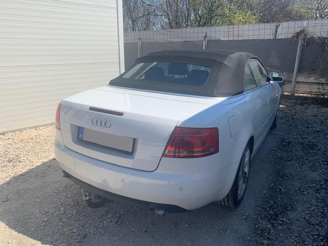 Audi A4 Cabrio tetőfelújítás
