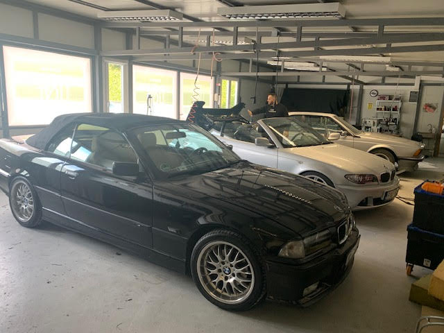 BMW 320 E46 Cabrio tetőfelújítás